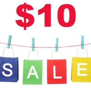 $10 Sale. Check out my closet. Most everything is marked down to $10